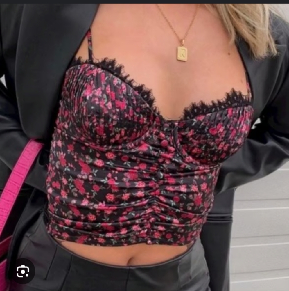 For Love & Lemons Melrose Bustier Top